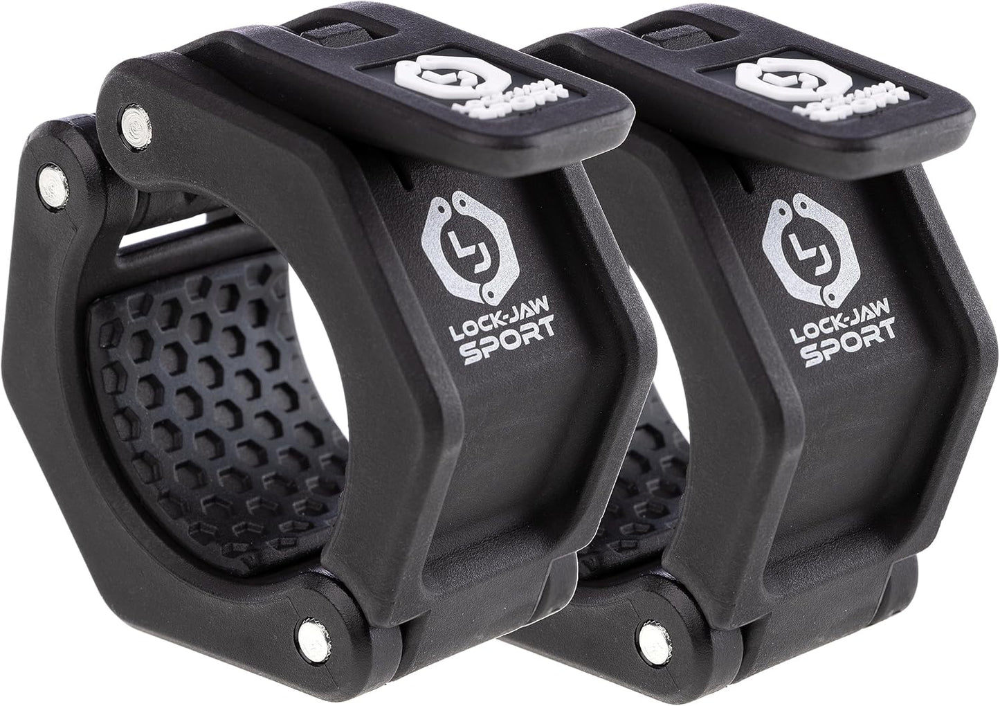 Lock-Jaw HEX 50Mm / 2" Olympic Barbell Collar - Quick Release Barbell Clamp (Purple)