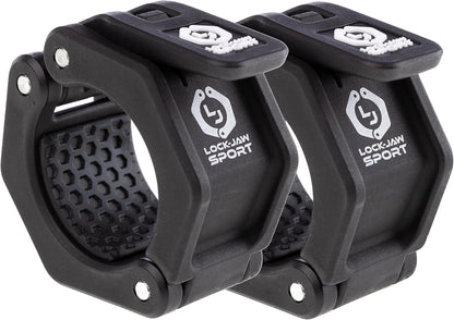 Lock-Jaw HEX 50Mm / 2" Olympic Barbell Collar - Quick Release Barbell Clamp (Purple)