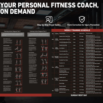 Multifunctional Home Gym System, Home Gym Station with 105LBS Weight Stack, All in One Workout Machine for Full Body Strength Training