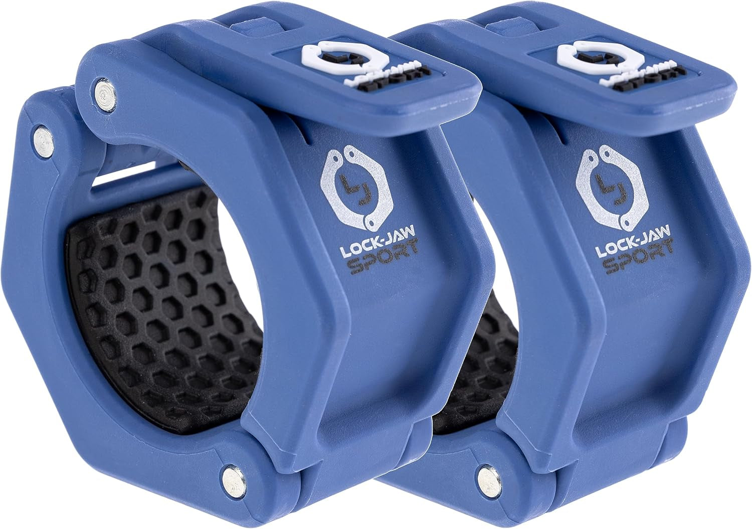 Lock-Jaw HEX 50Mm / 2" Olympic Barbell Collar - Quick Release Barbell Clamp (Purple)