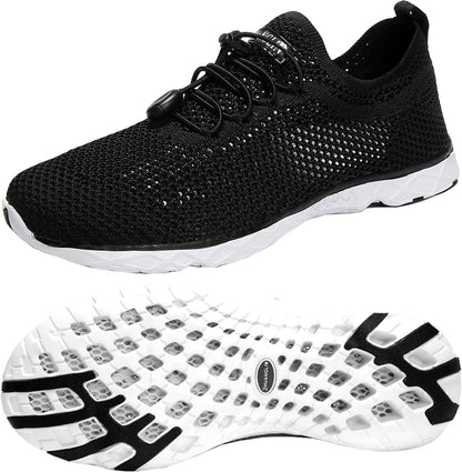 Women'S Quick Drying Aqua Water Shoes,3-Second Drainage & All-Terrain for Swimming,Hiking,Yoga