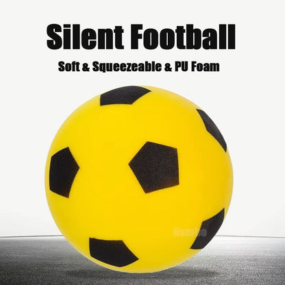 Silent Football Ball Dia.7/8/9Inch Indoor Silent Foam Soccer Ball Mute Bouncing Ball Silent Basketball Children Silent Ball Gift