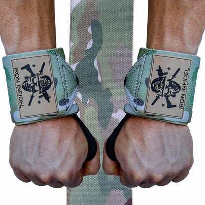 Wrist Wraps for Weightlifting - 18" and 24" Heavy Duty Support for Working Out, Gym Accessories for Men - Use for Lifting, Crossfit, Fitness, Exercise, Bench Press, Powerlifting