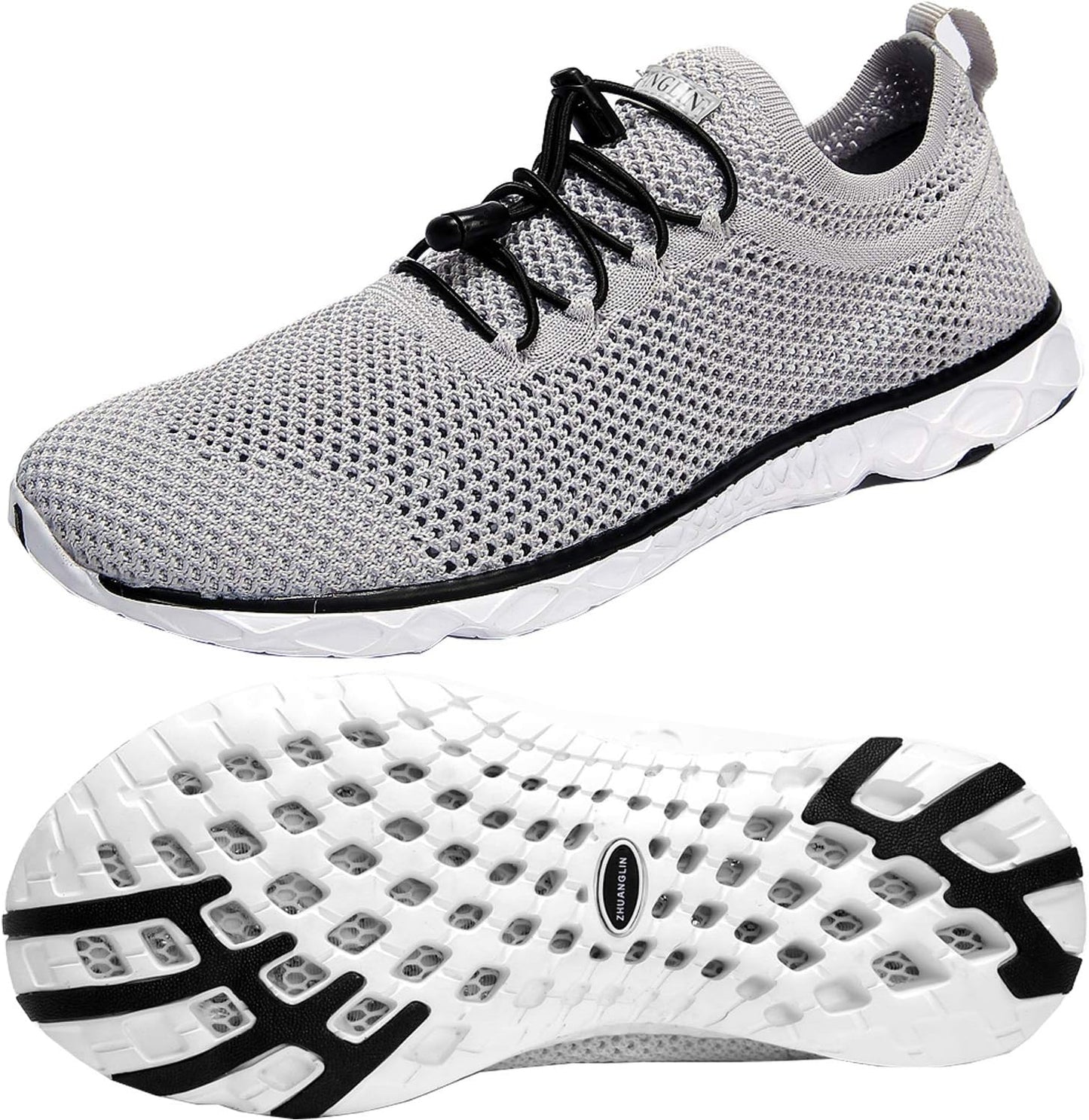 Women'S Quick Drying Aqua Water Shoes,3-Second Drainage & All-Terrain for Swimming,Hiking,Yoga